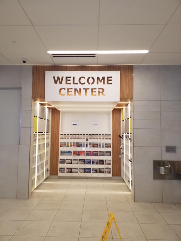 Custom Millwork Designs for Midwest Welcome Centers